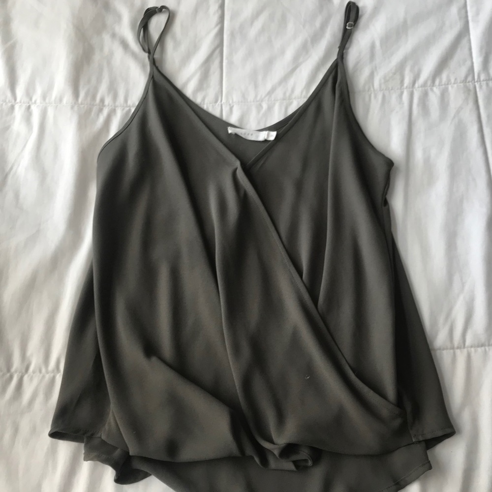 Lush Wrap Tank Top